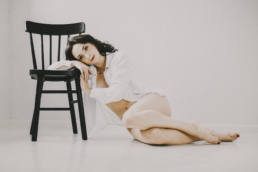 red dress studio sesja kobieca buduarowa żory katowice wodzisław rybnik jastrzębie śląsk fotograf