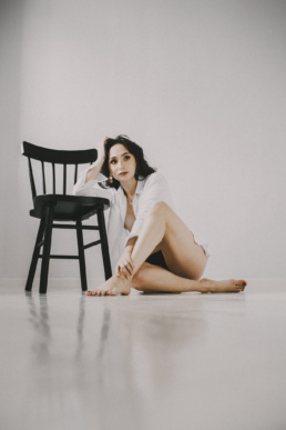 red dress studio sesja kobieca buduarowa żory katowice wodzisław rybnik jastrzębie śląsk fotograf