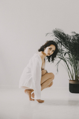 red dress studio sesja kobieca buduarowa żory katowice wodzisław rybnik jastrzębie śląsk fotograf