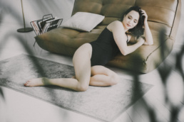 red dress studio sesja kobieca buduarowa żory katowice wodzisław rybnik jastrzębie śląsk fotograf
